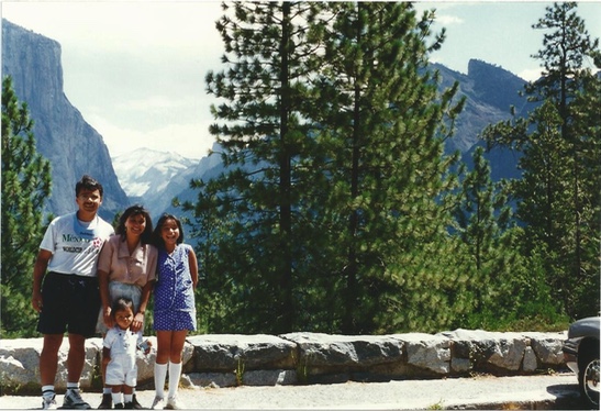 Familia in Yosemite