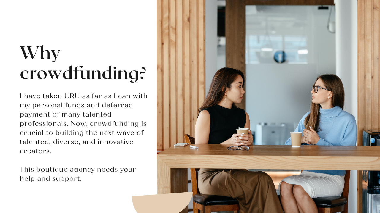 Why crowdfunding?