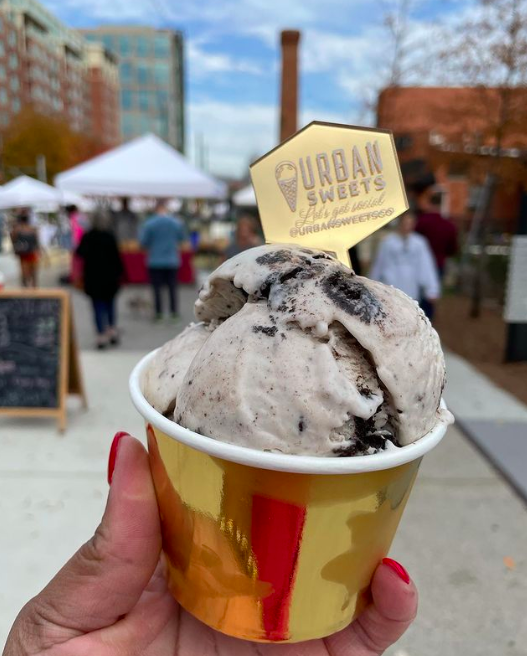 Urban Sweets Ice Cream in South End Charlotte