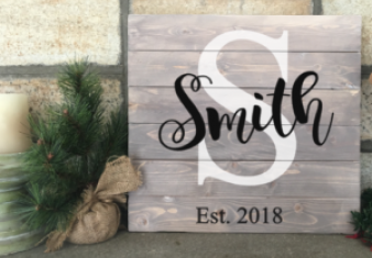 Traditional Last Name NEW Demo Vector