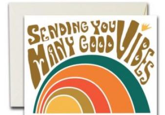 good vibes card
