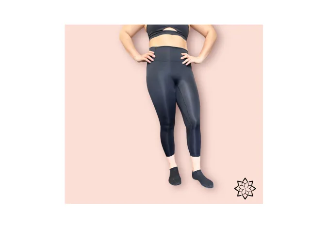 PCP Clothing Jacqueline Matte Black Leggings