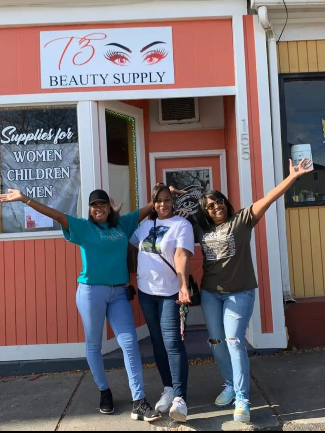 T3 Beauty Supply Storefront