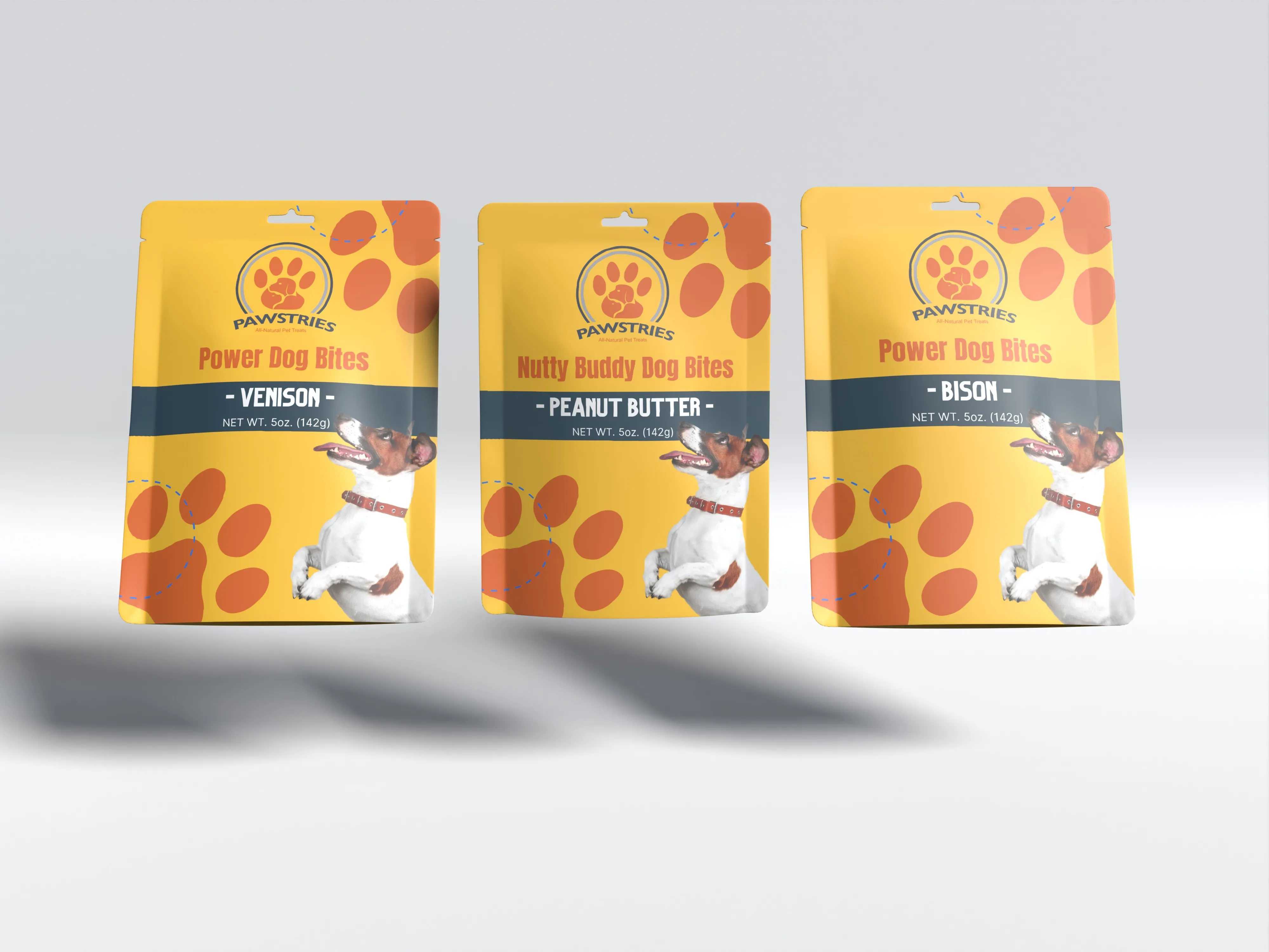 Dog treats from pawstries