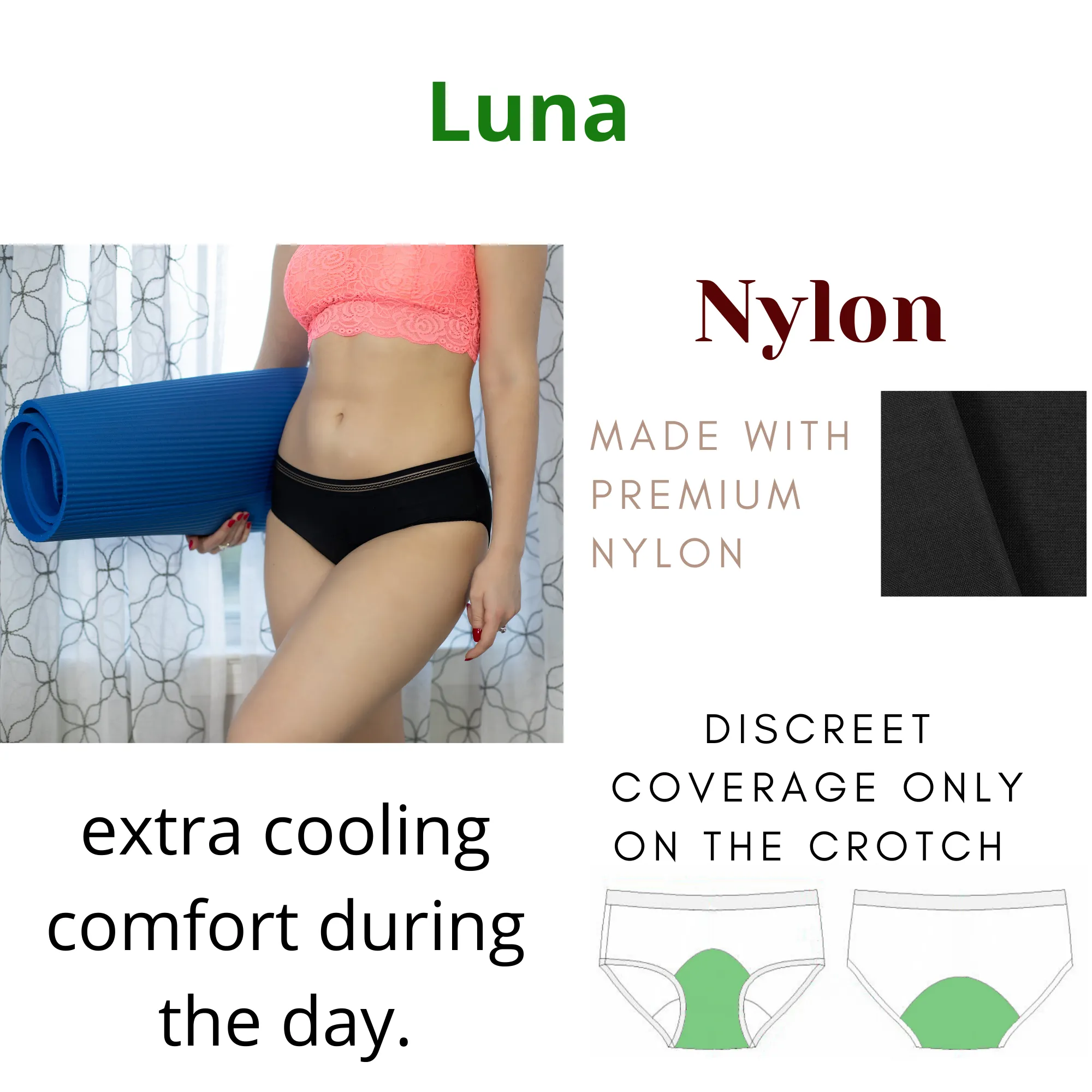 LUNA - Seamless Period Panties