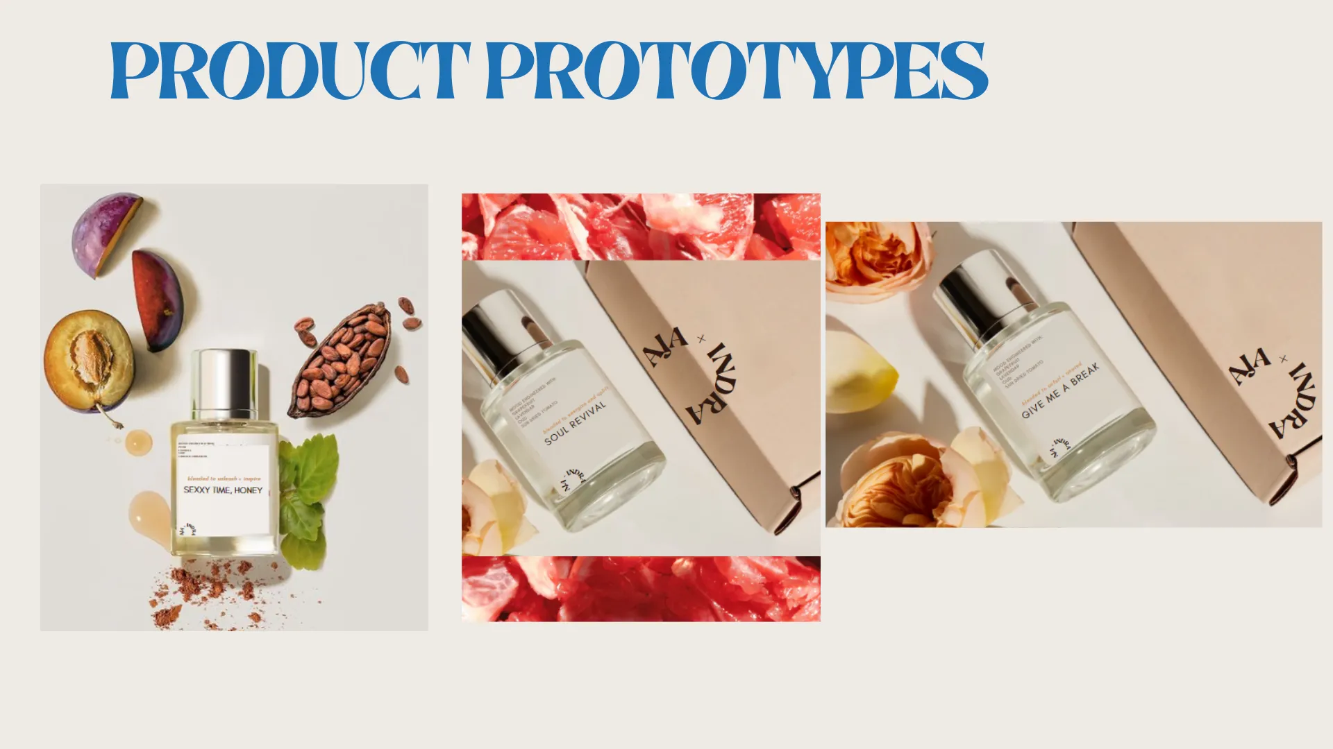 Our product mockups