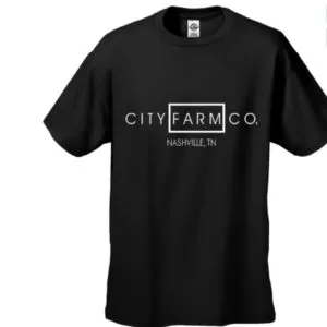 CITY FARM CO. - Structured Signature Tee (black)