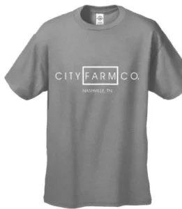 CITY FARM CO. - Structured Signature Tee (grey)