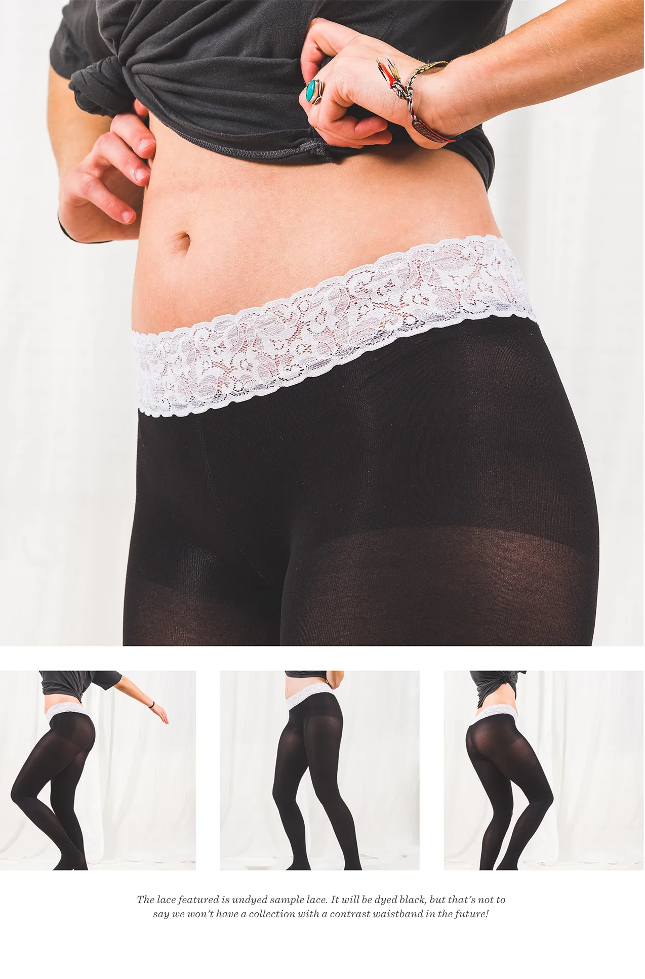 white lace for sample only