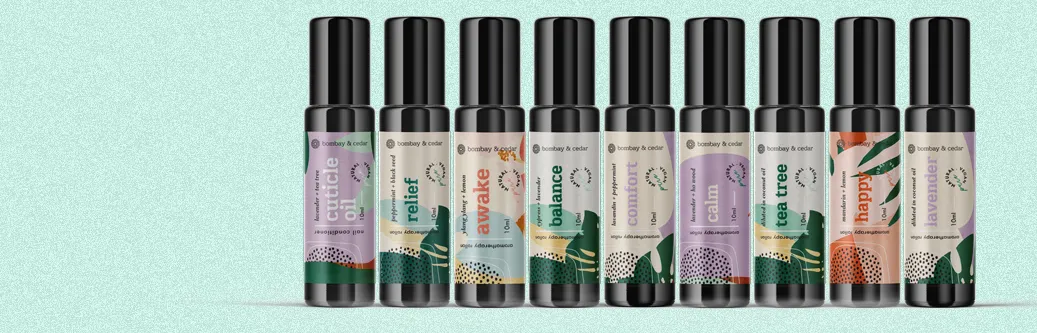 Aromatherapy Roll-ons by Bombay & Cedar