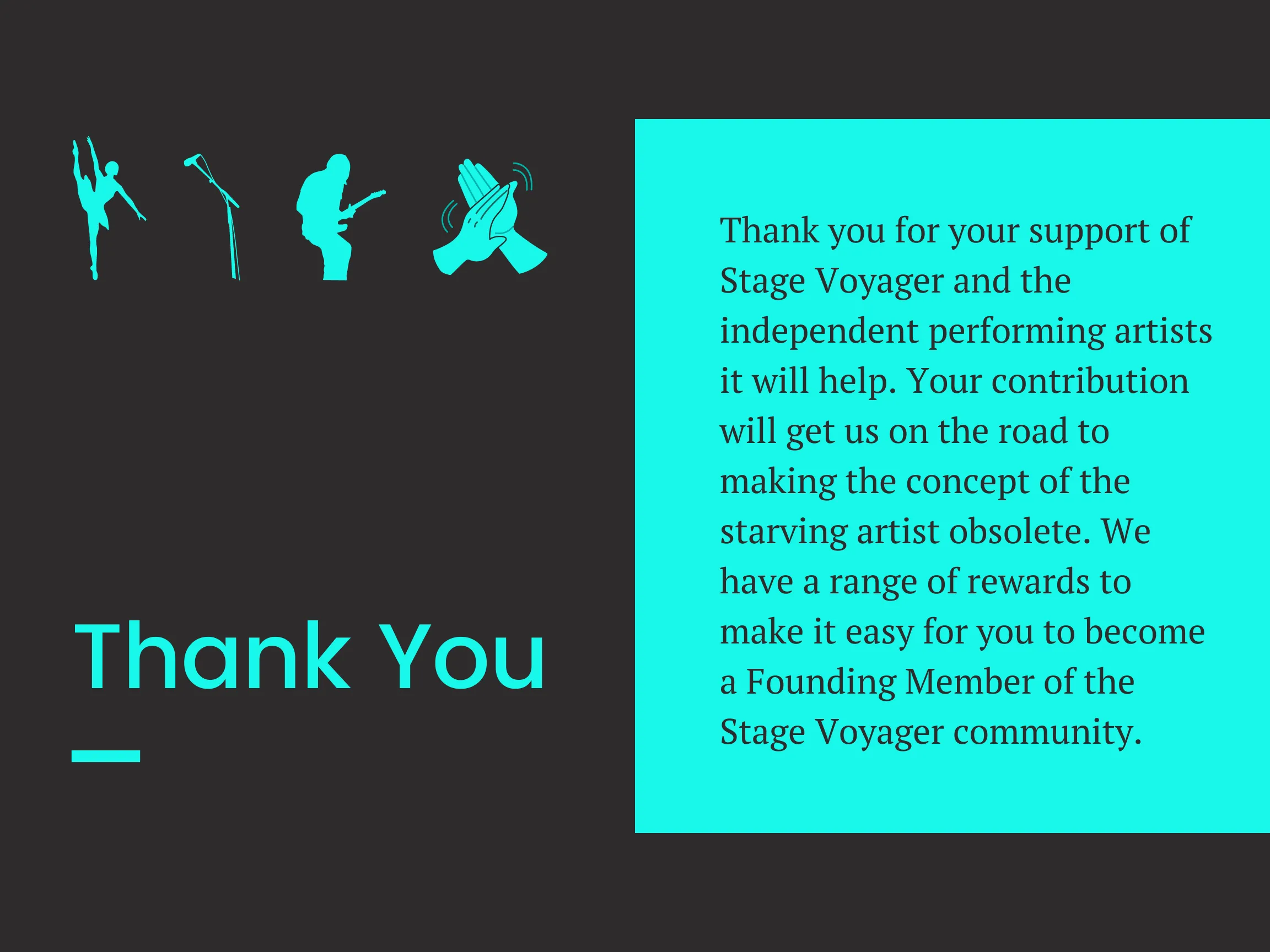 Thank you for your support