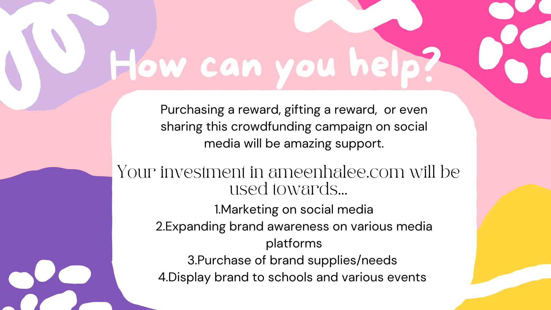 How You Can Help?