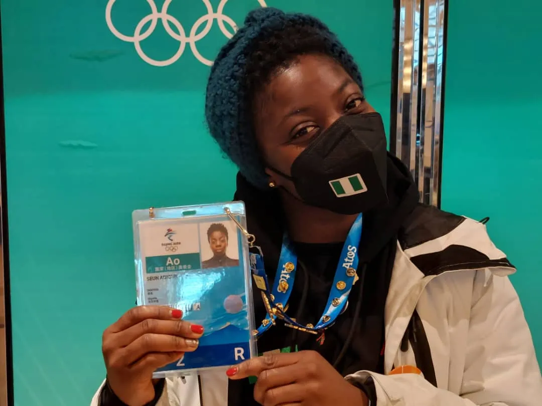 Dr. Seun Adigun, D.C., Team Doctor at Beijing, China Winter Olympics 2022