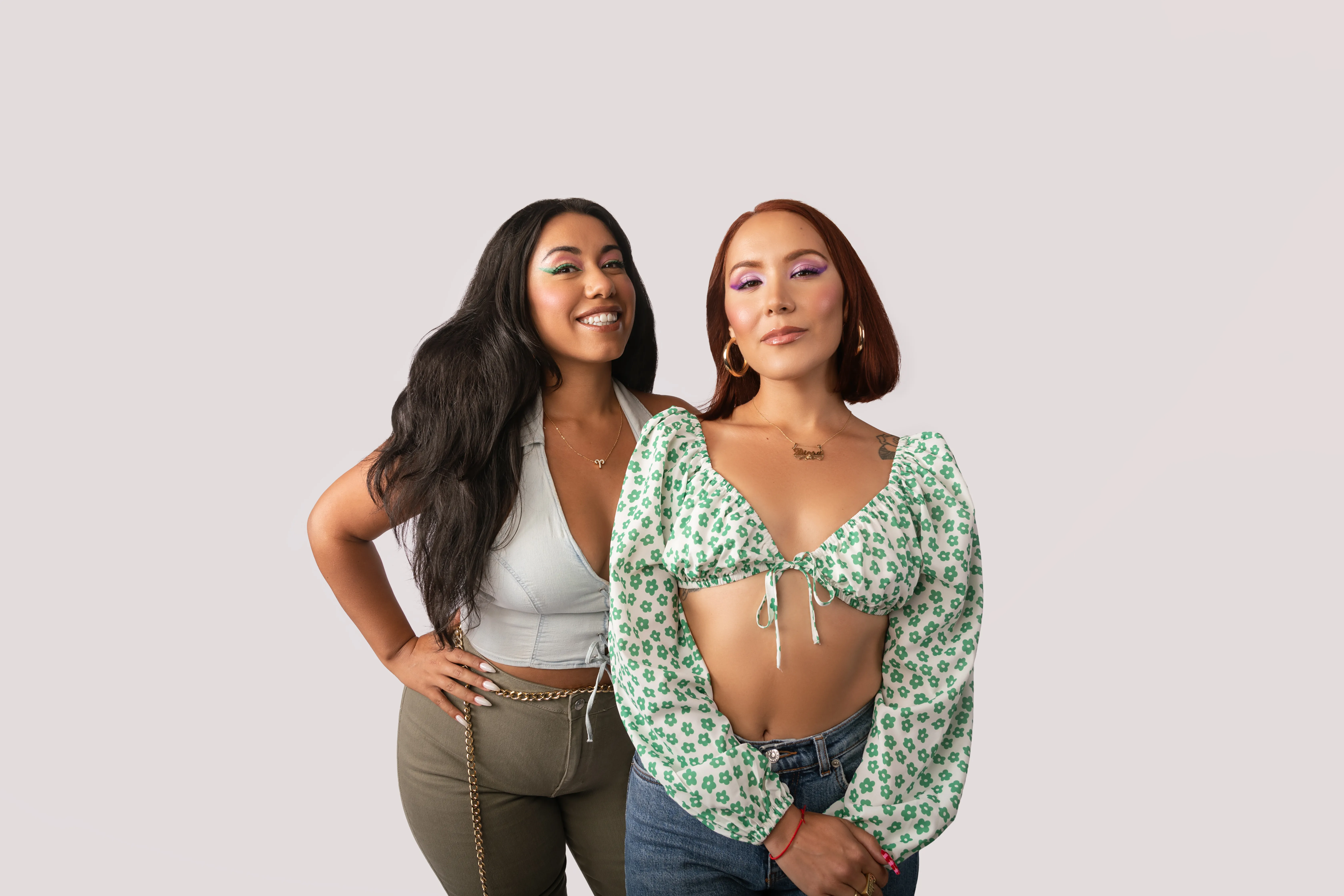 Mala Muñoz (left), Diosa Femme (right)