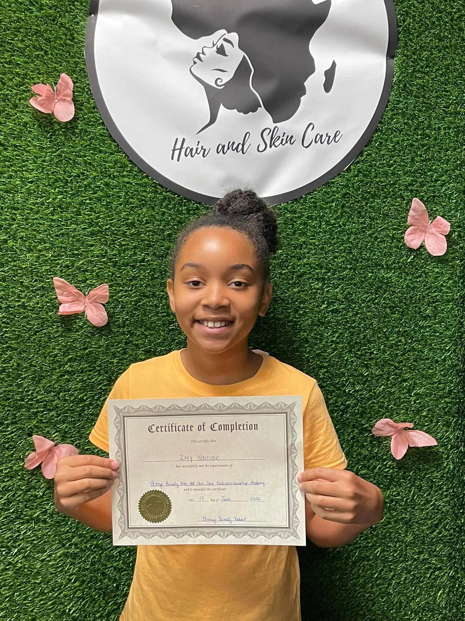 SHE DID IT!
