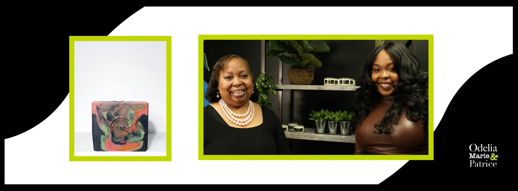 "A photo of the founder Dr. Candace Parrish and her mother Joyce Parrish."